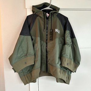 Nike x Sacai Women's Full-Zip Hooded Jacket